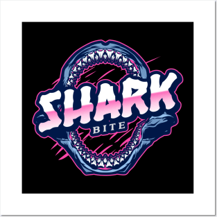 Shark Bite Posters and Art